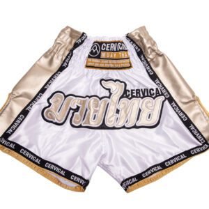 muay-thai shorts WHITE